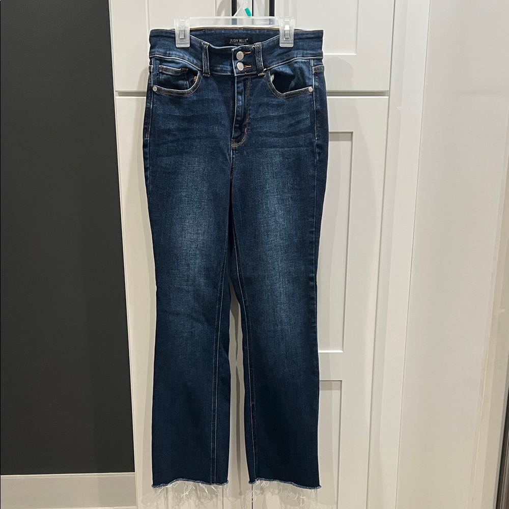 Judy Blue Dark Wash Ankle Jeans